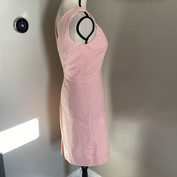J. Crew dress pink white - Picture 4 of 8